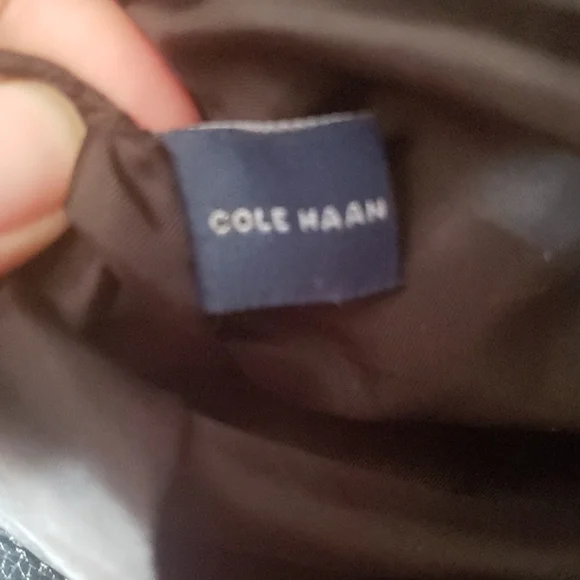 Cole Haan Black Leather Bag - Picture 5 of 8